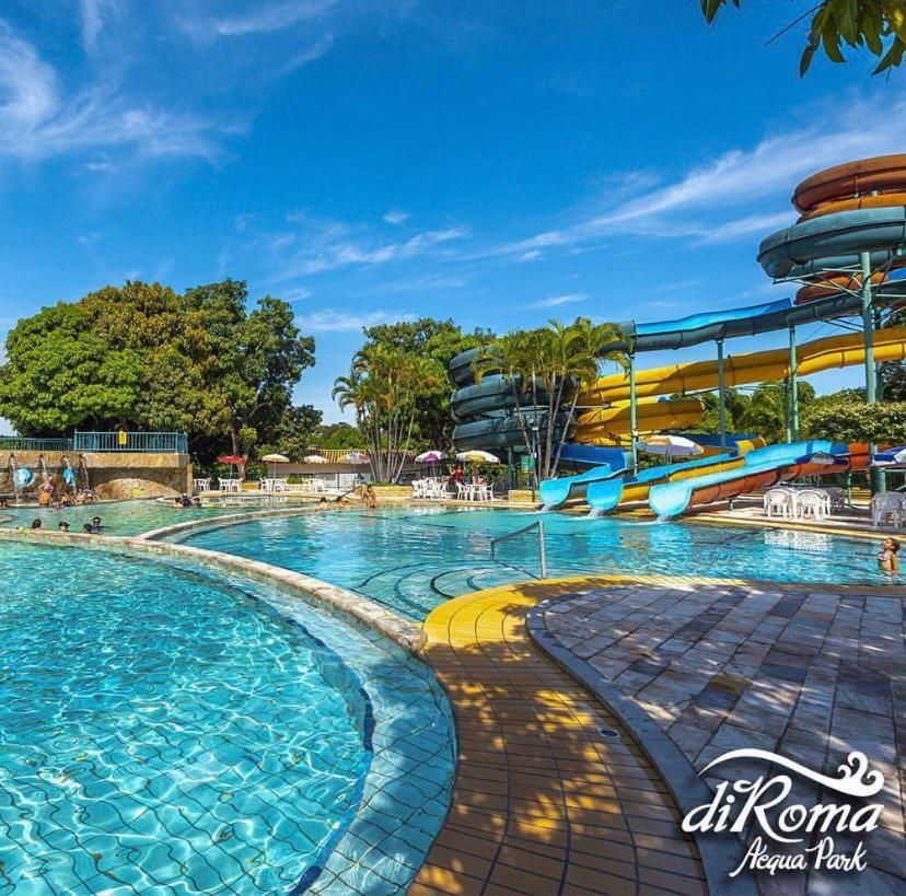 Spazzio Diroma Com Acesso Ao Acqua Park - Temporada Cn Adriele カルダス・ノバス エクステリア 写真