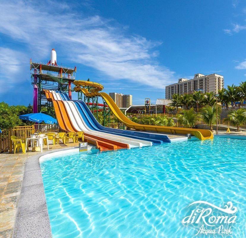 Spazzio Diroma Com Acesso Ao Acqua Park - Temporada Cn Adriele カルダス・ノバス エクステリア 写真