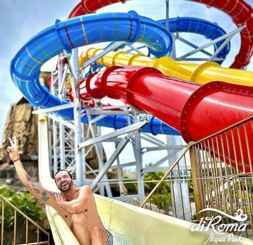 Spazzio Diroma Com Acesso Ao Acqua Park - Temporada Cn Adriele カルダス・ノバス エクステリア 写真